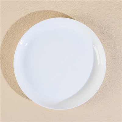 Набор тарелок обеденных Luminarc DIWALI SHELLS, d=25 см, стеклокерамика, 6 шт, цвет белый