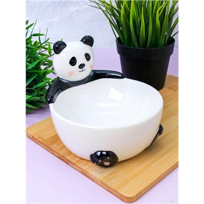 Тарелка глубокая керамическая «Panda bowl»