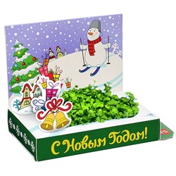 *Подарочный набор Снеговик Удачи в Новом году
