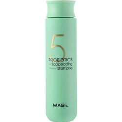 Шампунь для волос против зуда и перхоти для чувствительной кожи 5 Probiotics Scalp Scaling Shampoo, 300 мл