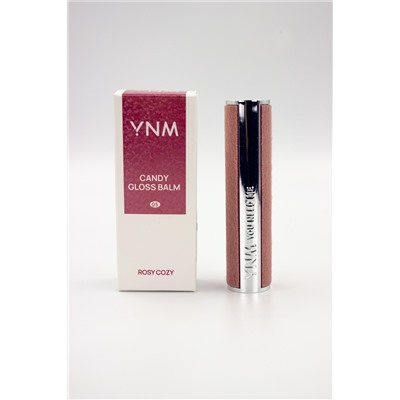 Y.N.M - БАЛЬЗАМ ДЛЯ ГУБ CANDY GLOSS BALM 05 ROSY COZY, 3 ГР