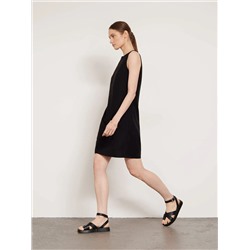 Платье приталенного кроя  цвет: Черный PL1398/night | купить в интернет-магазине женской одежды EMKA