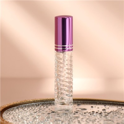 Флакон стеклянный для парфюма «Плетение», с распылителем, 5 мл, цвет МИКС