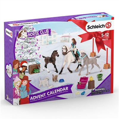 Рождественский календарь Schleich Horse Club 2021