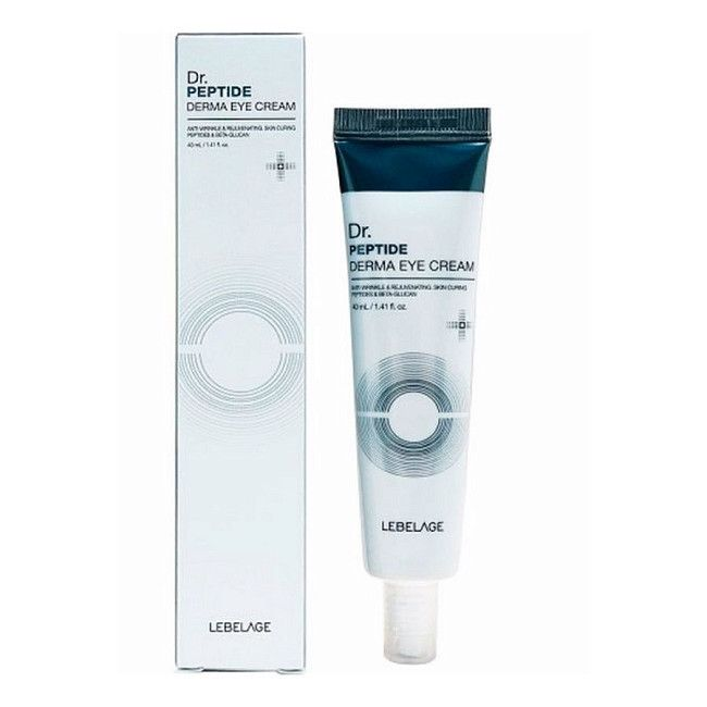 [Lebelage] крем для кожи вокруг глаз пептиды Dr. Peptide Derma Eye Cream, 40 мл. Крем Lebelage. Lebelage крем вокруг глаз. Lebelage крем для глаз 6508 Dr. Snail Derma Eye Cream 40ml.