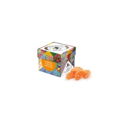 Леденцы апельсин в коробочке, 50 гр