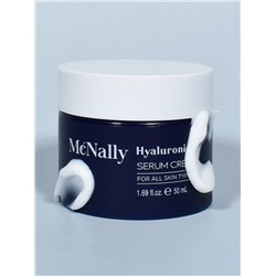 MCNALLY - КРЕМ ДЛЯ ЛИЦА С ГИАЛУРОНОВОЙ КИСЛОТОЙ HYALURONIC SERUM CREAM, 50 МЛ