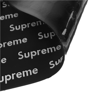Коврик противоскольязщий 30×15 см, Supreme, черный