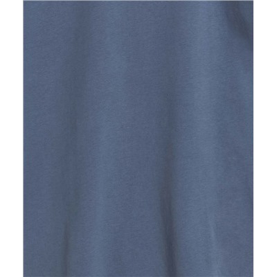 Мужская пижама Atlantic, 1 шт. в уп., хлопок, голубая + темно-синяя, NMP-365