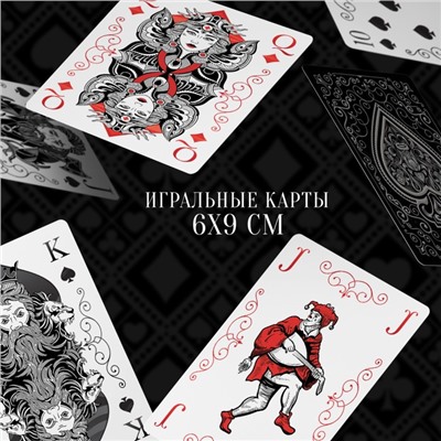 Карты игральные «Playing cards готика», 54 карты, 18+