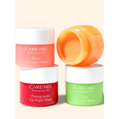 CARE:NEL - МАСКА ДЛЯ ГУБ НОЧНАЯ С ЭКСТРАКТОМ АБРИКОСА APRICOT LIP NIGHT MASK, 5 ГР