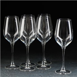 Набор стеклянных бокалов для вина «Селест», 350 мл, 6 шт