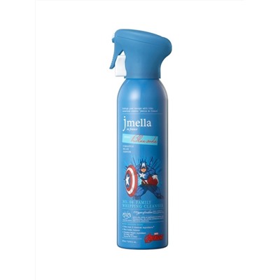 JMELLA - ПЕНКА ДЛЯ ДУША ОЧИЩАЮЩАЯ С СОДОЙ (ГОЛУБАЯ) IN FRANCE MARVEL BLUE SODA FAMILY WHIPPING CLEANSER DISNEY CAPTAIN AMERICA, 200 МЛ