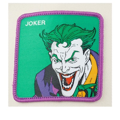 Бейсболка с сеточкой CAPSLAB арт. CL/DC5/1/CAS/JOK2 DC Comics Joker (бежевый / зеленый / фиолетовый)
