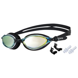 Очки для плавания+набор съёмных перемычек взрослые, UV защита