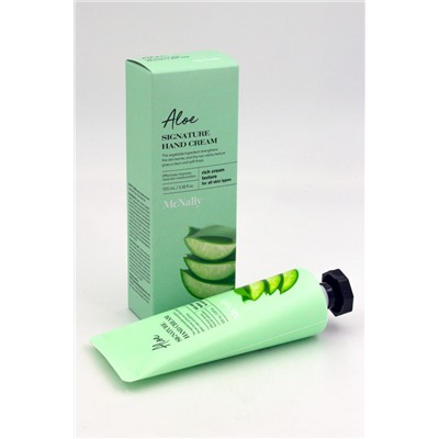 MCNALLY - КРЕМ ДЛЯ РУК С ЭКСТРАКТОМ АЛОЭ ALOE SIGNATURE HAND CREAM, 100 МЛ