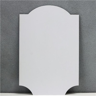 Наклейка пластик зеркальная "Лаконичность зеркало" 30х20 см