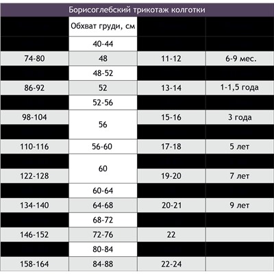 Колготки для девочки Борисоглебский Трикотаж