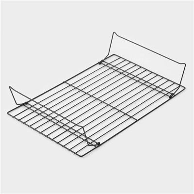 Решётка для остывания выпечки 3-х ярусная KONFINETTA, 40,5×25 см, цвет чёрный
