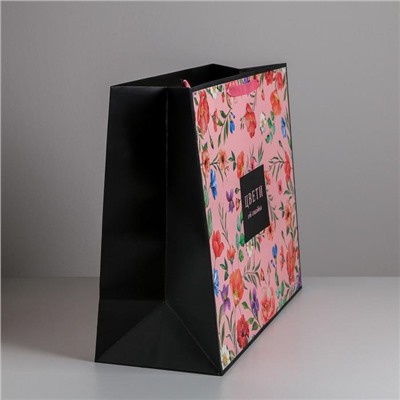 Пакет ламинированный «Цвети», XL 49 × 40 × 19 см
