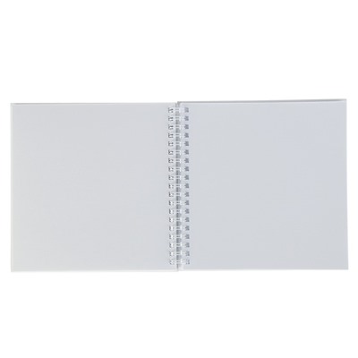 Тетрадь-скетчбук, А5, 80 листов, на гребне, "Флер", твёрдая обложка, блок 120 г/м²