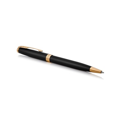 Ручка шариковая Parker Sonnet Core Matte Black GT M, корпус чёрный матовый/ золото, синие чернила (1931519)