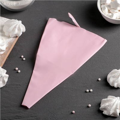 Кондитерский мешок «Алирио», 25,2×15,2 см, цвет розовый
