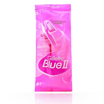 Одноразовые станки GILLETTE BLUE 2 for Women (5шт)