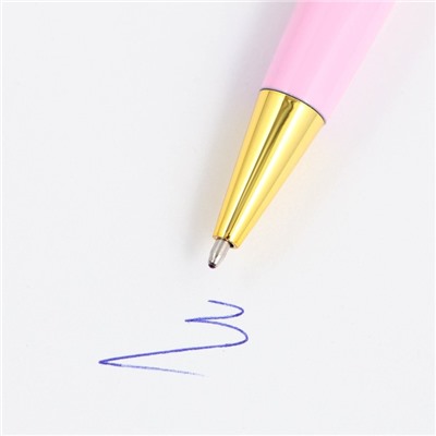 Ручка в подарочном футляре «Дорогой Воспитатель», металл, синяя паста, пишущий узел 1.0 мм