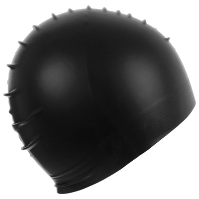 Шапочка для плавания SOLID, M0565 01 0 01W, цвет чёрный