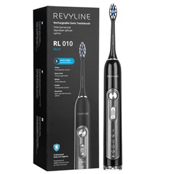 Электрическая звуковая зубная щетка Revyline RL 010, чёрная