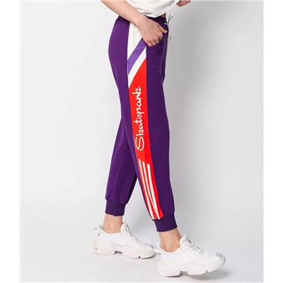 Спортивные брюки #6132, фиолетовый