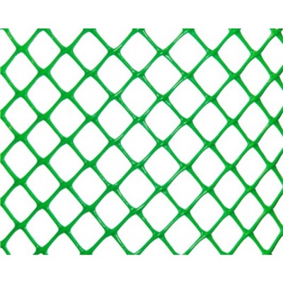 Сетка садовая, 1.6 × 10 м, ячейка 18 × 18 мм, цвет зелёный