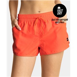 Пляжные шорты женские Atlantic, 1 шт. в уп., полиэстер, оранжевые, KSS-001 Размер XL / оранжевый