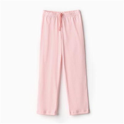 Пижама детская (рубашка и брюки) MINAKU, цвет розовый, рост 98 см