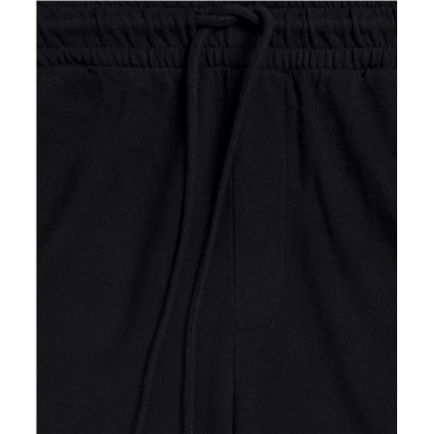 Мужские шорты пижамные Atlantic, 1 шт. в уп., хлопок, черные, HMB-004