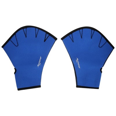 Перчатки для плавания ONLYTOP, неопрен, 2.5 мм, р. S, цвет синий