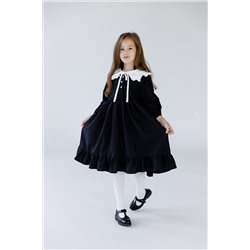 Л23-7 платье для девочки НИКОЛЬ черный
