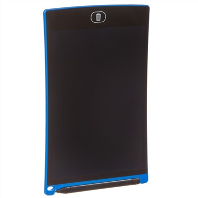 Планшет с жидкокристаллическим 8,5-дюймовым экраном, синие линии, цвет корпуса синий, тм Bondibon.