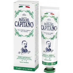 Pasta del Capitano Зубная паста 1905 Natural Herbs / 1905 Натуральные Травы 75 мл