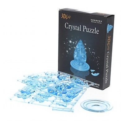 Yuxin 3D-Пазл "Капля" Голубая Crystal Puzzle