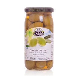Оливки с косточкой в рассоле DELPHI 350г