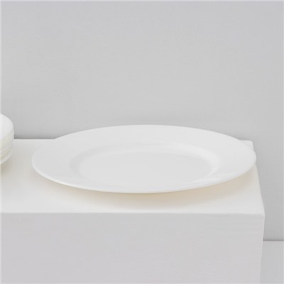 Набор десертных тарелок Luminarc Everyday, d=19 см, стеклокерамика, 6 шт, цвет белый