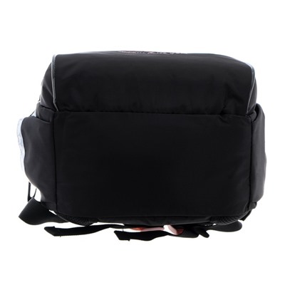 Рюкзак школьный Hatber Sreet "Мур-Мяу", 40 х 26 х 19 см, эргономичная спинка, розовый, чёрный