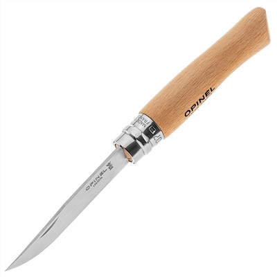 Нож Opinel №7, нержавеющая сталь, рукоять из бука, 000693