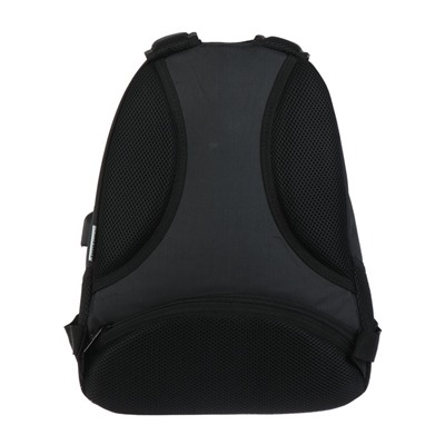 Рюкзак школьный Hatber Sreet Music of the heart, 42 х 30 х 20 см, эргономичная спинка, USB-выход, чёрный