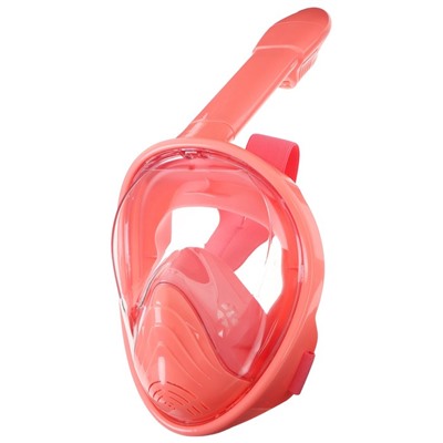 Маска для снорклинга детская ONLYTOP, р. XS, цвет розовый