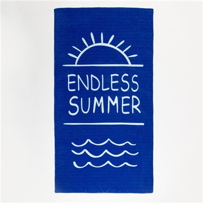 Полотенце пляжное Этель "Endless summer" 70*140 см,100%п/э, 250гр/м2,