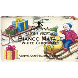 FLORINDA мыло Bianco Natale / Рождественский Снег 100 г