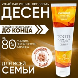 Doctor.el GUM CARE TOOTHPASTE. Профилактика заболеваний десен, 120 мл